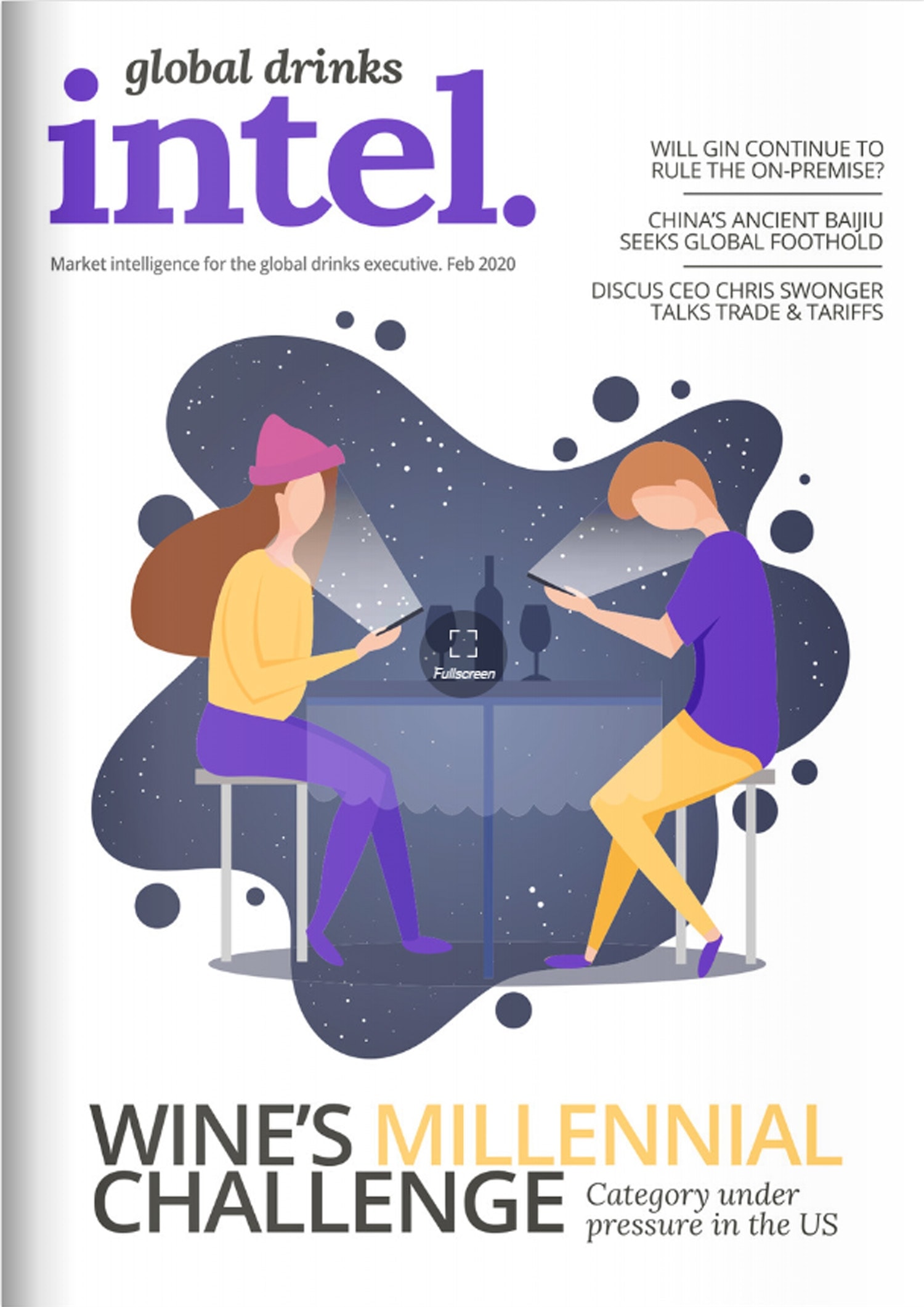 Global Drinks Intel magazine cover - Feb 20