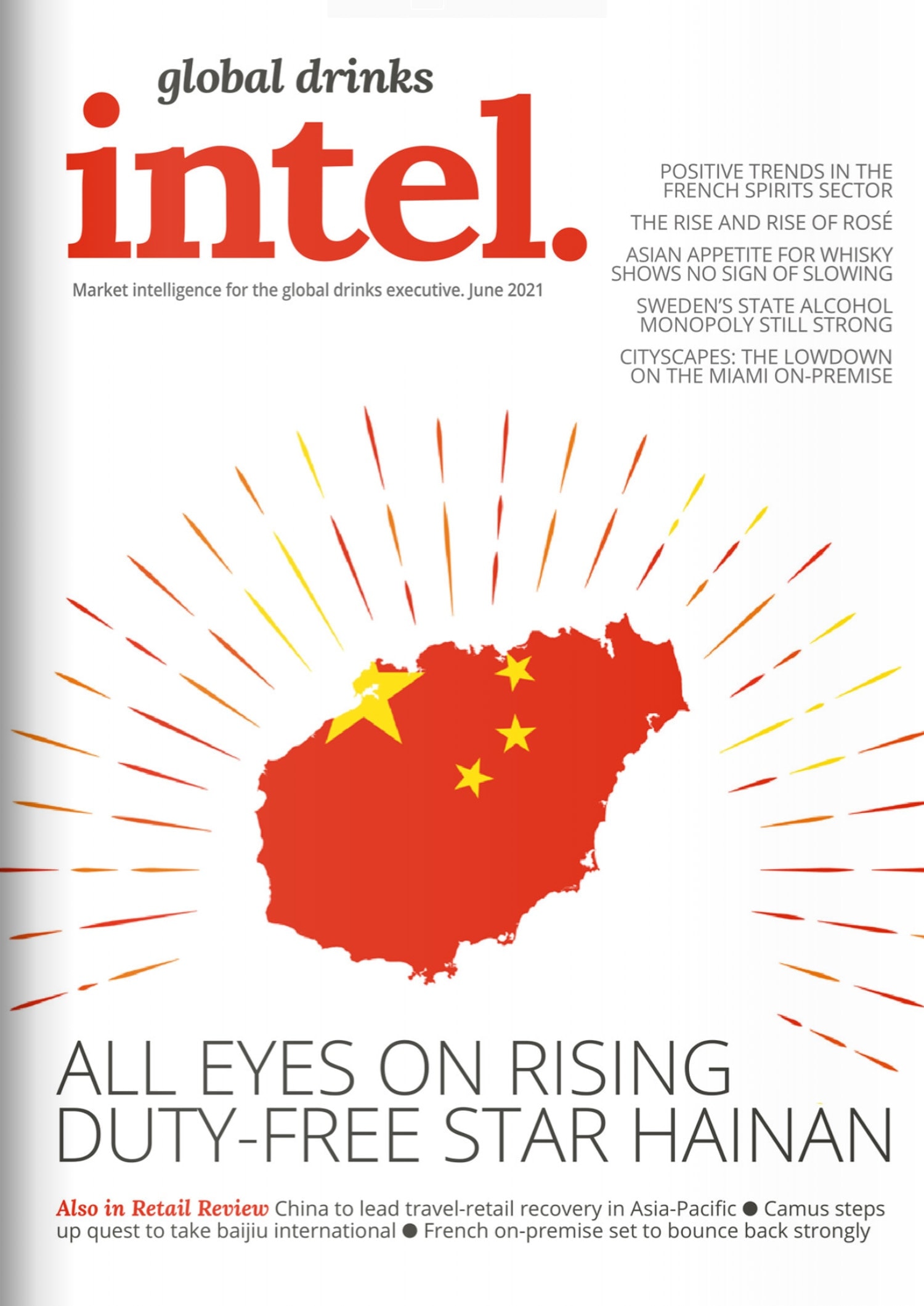 Global Drinks Intel magazine cover - Jun 21