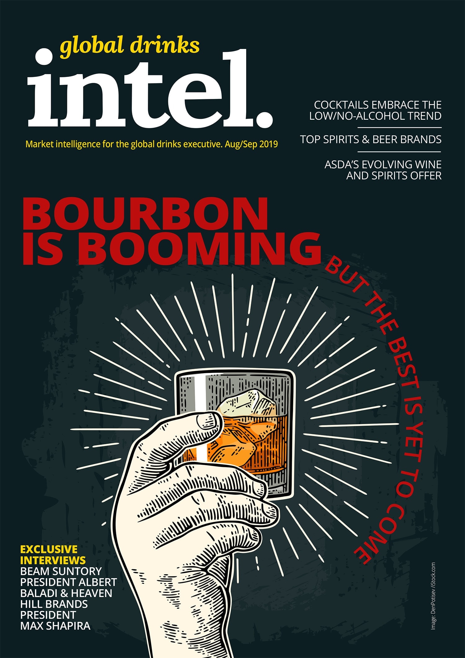 Global Drinks Intel magazine cover - Aug Sept 19