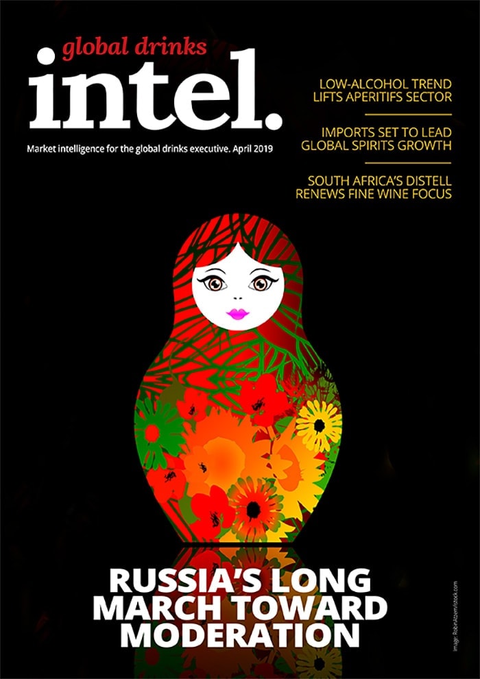 Global Drinks Intel magazine cover - Apr 19