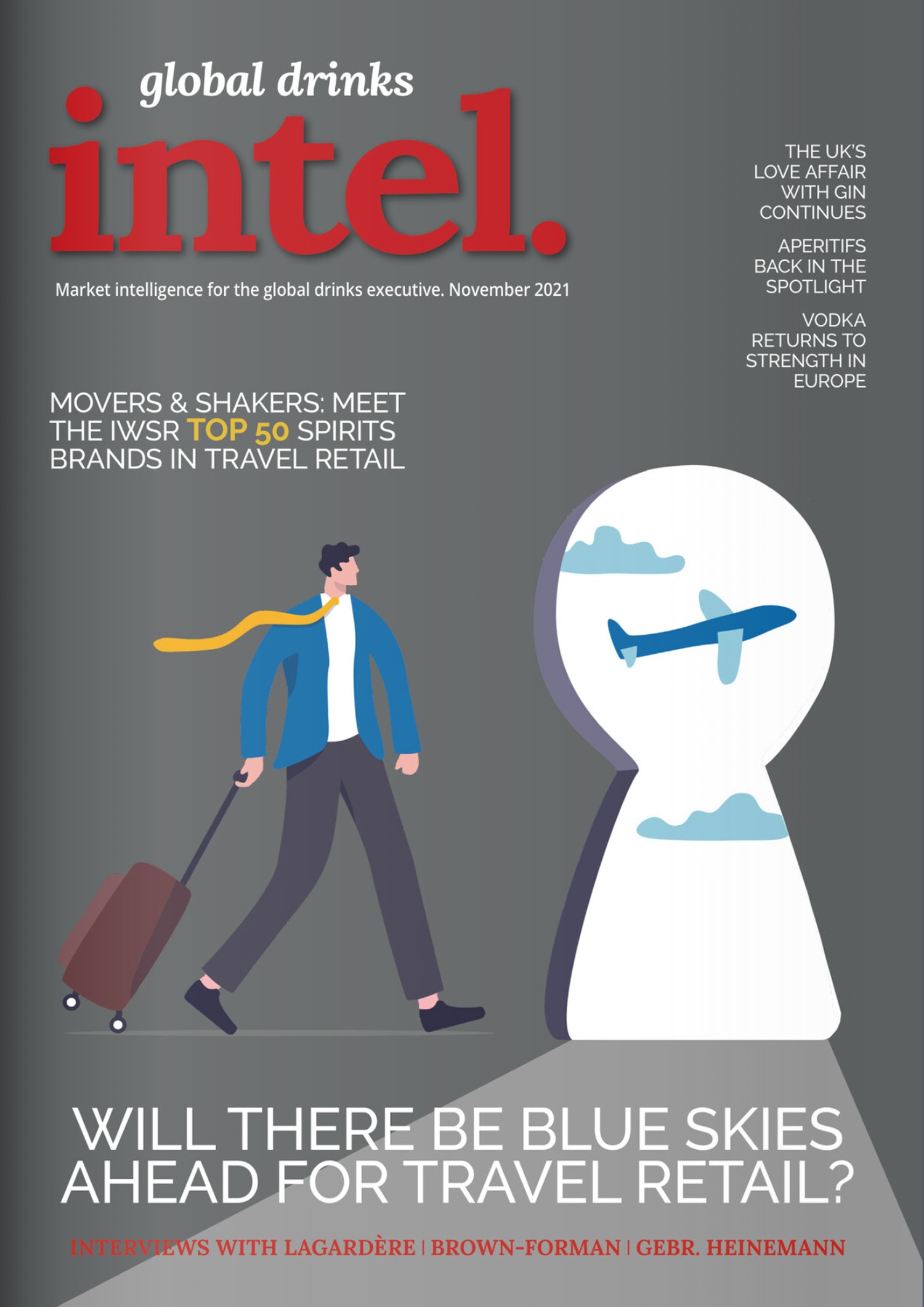 Global Drinks Intel magazine cover - Nov 21