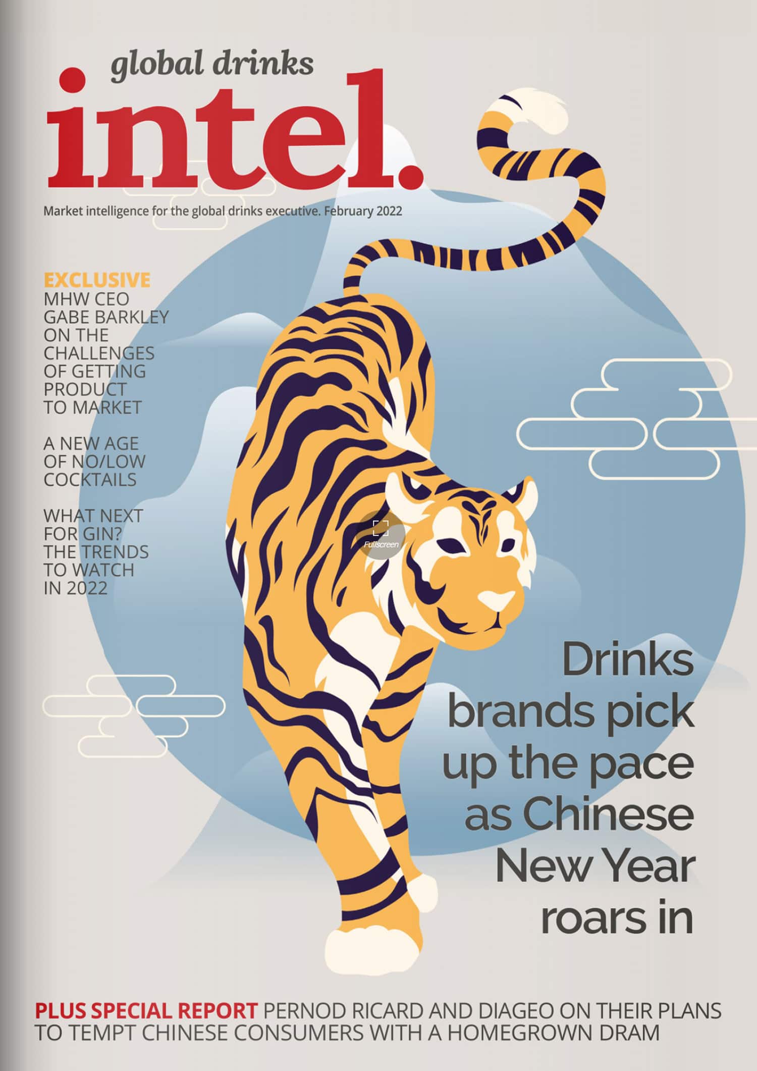 Global Drinks Intel magazine cover - Feb 22