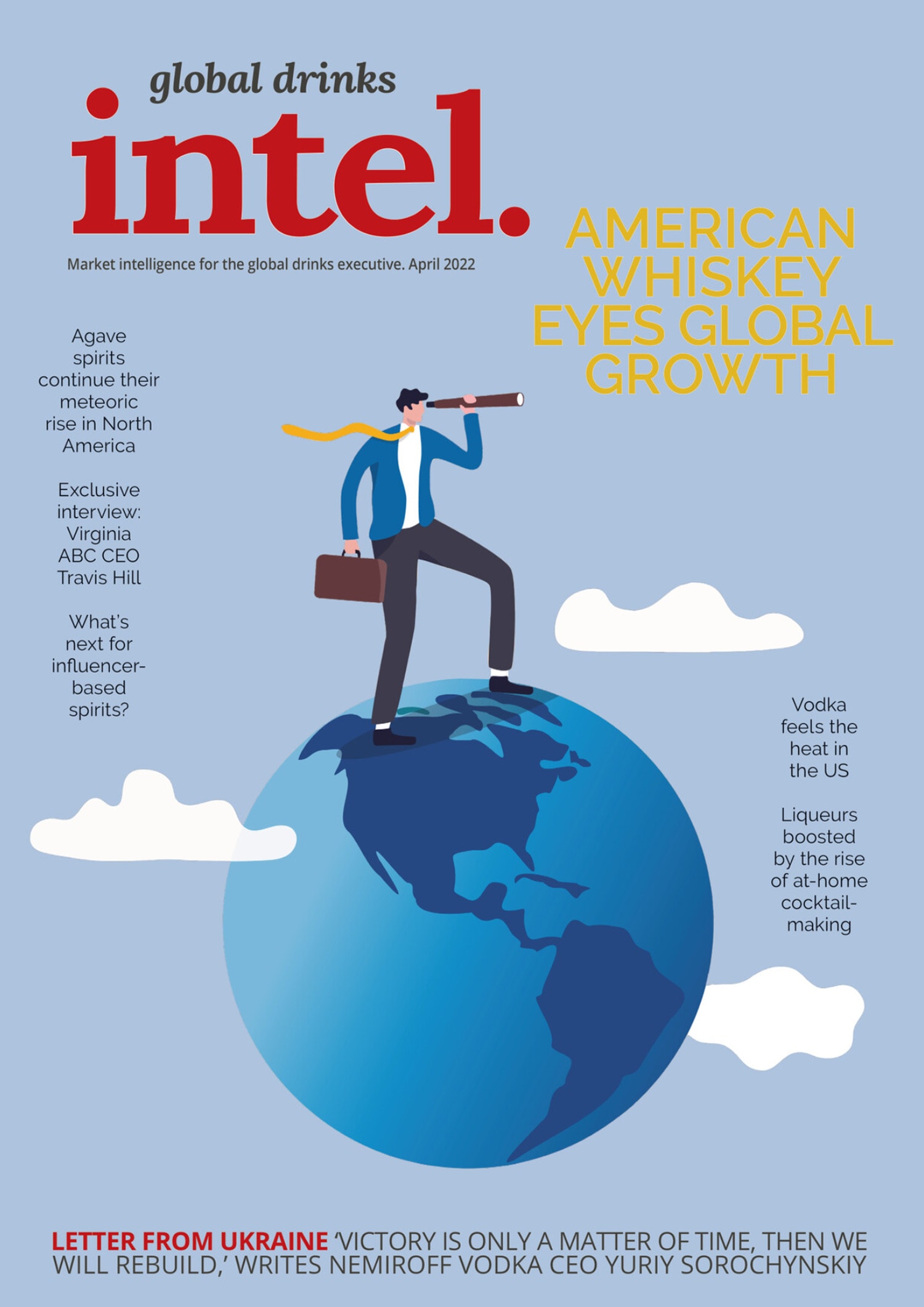 Global Drinks Intel magazine cover - Apr 22