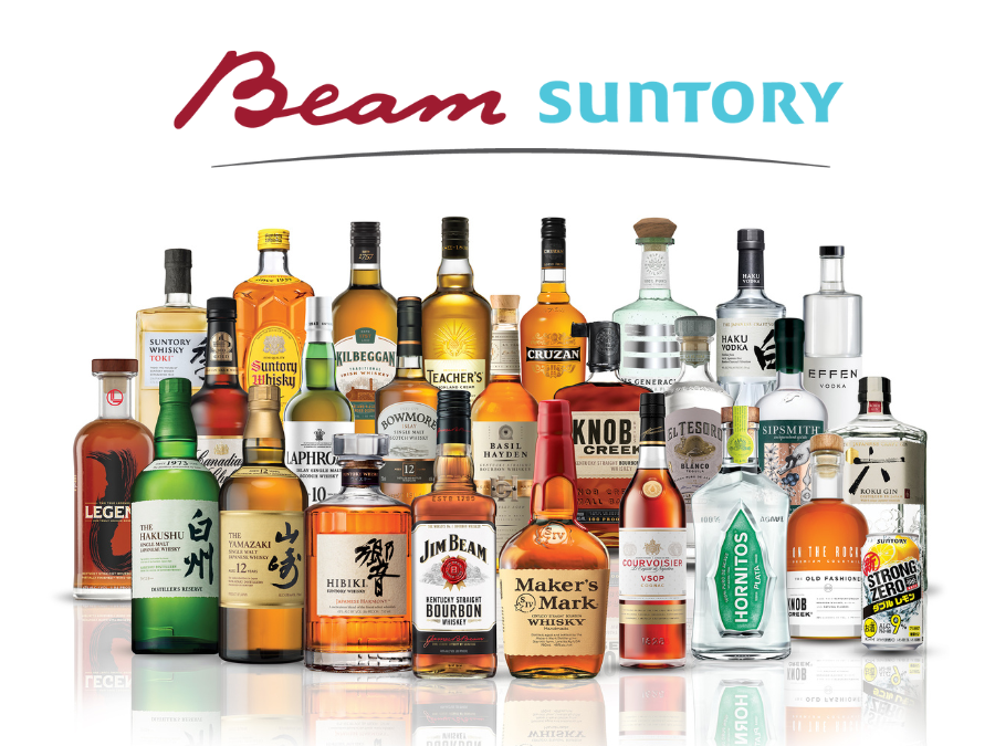 Beam Suntory logo and portfolio 2022