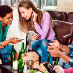 Generation Z Consumers having a drink