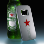 Bottle of Heineken and 'The Closer' bottle opener