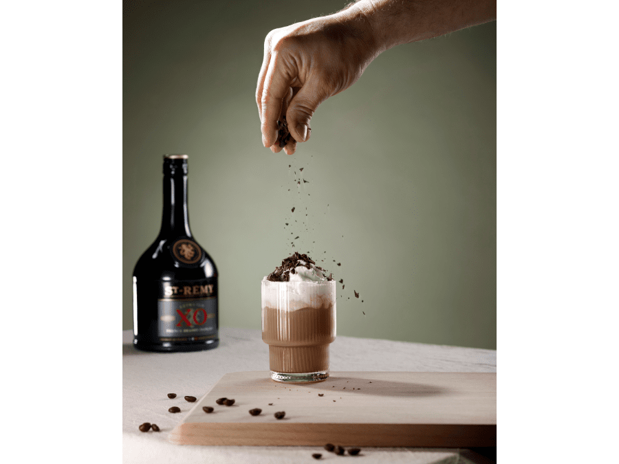 St Remy Cafe in a mocha coffee