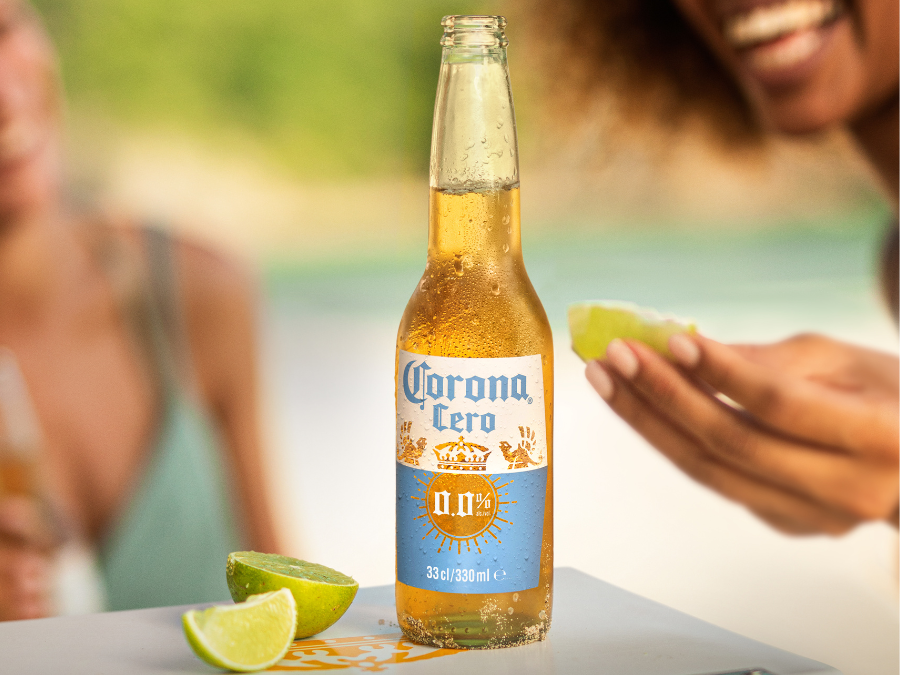 Bottle of Corona Cero