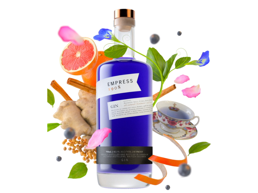 Bottle of Empress 1908 Gin