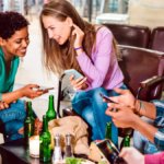 Generation Z Consumers having a drink