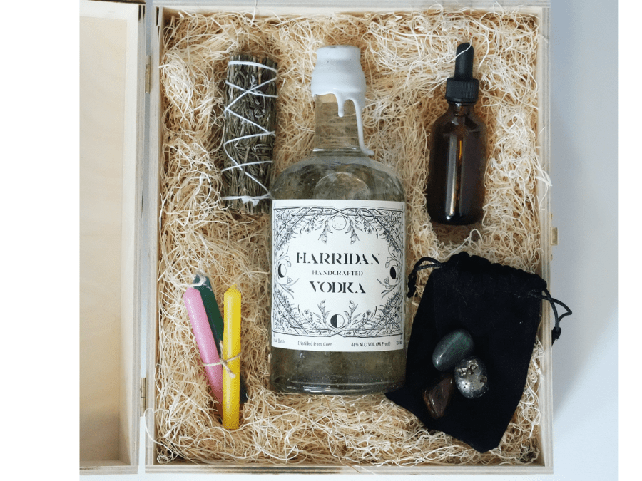 Bottle of Harridan Vodka Midsummer Reserve