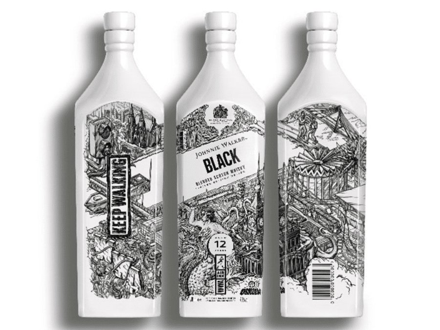 Johnnie Walker Keep Walking City Collection bottle