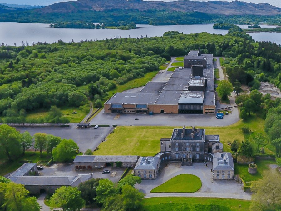 Lough Gill Distillery from the air