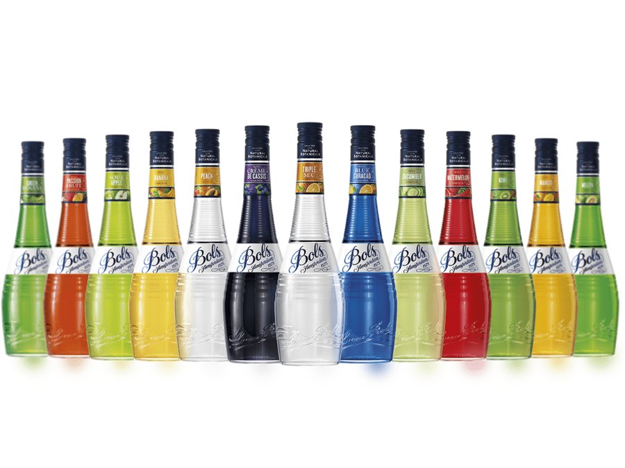 Bols portfolio of bottles