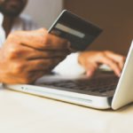 Consumer using credit card for online order