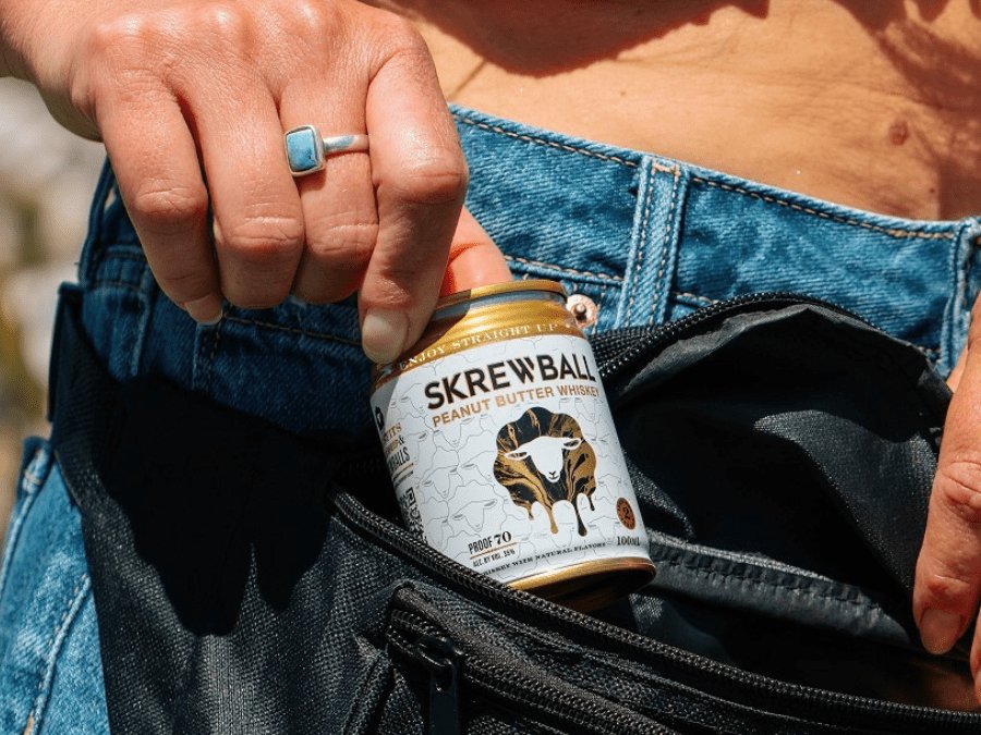 Skrewball Peanut Butter Whiskey 100ml can