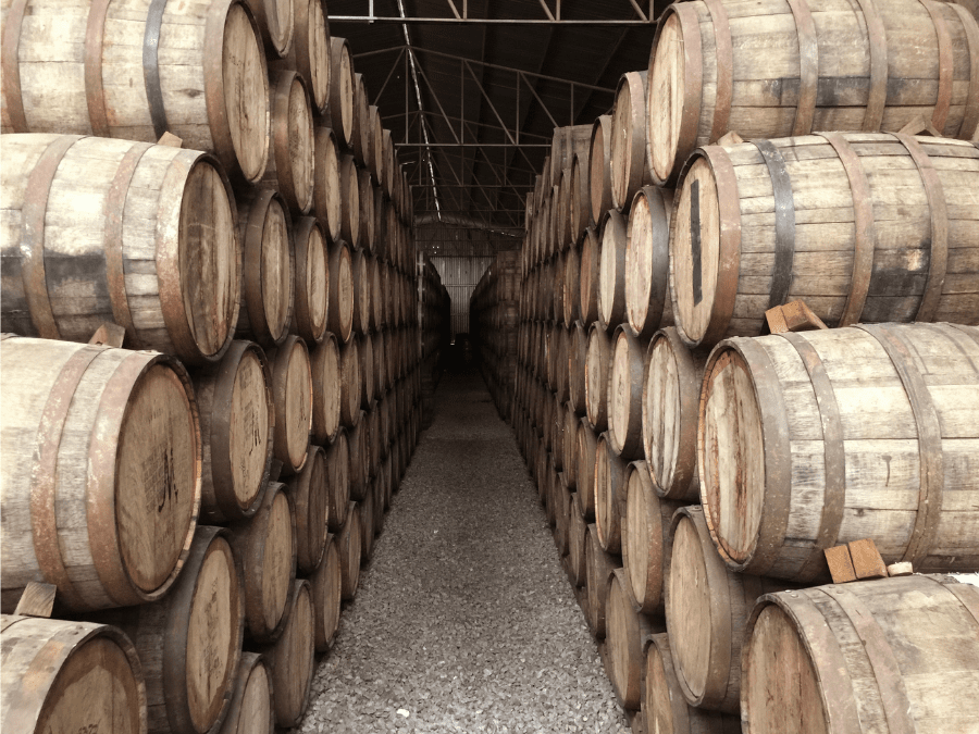 Maturing Spirits in Barrels