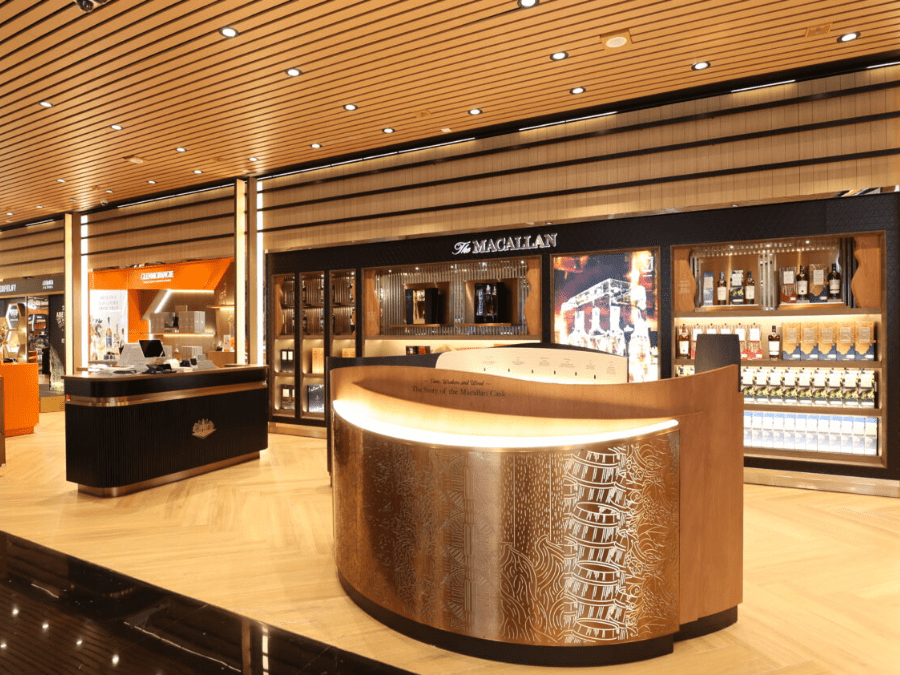 The Macallan Scotch whisky outlet in Haikou