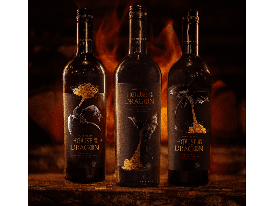 Wolf Blass House of the Dragon Fire & Blood Cabernet SHiraz