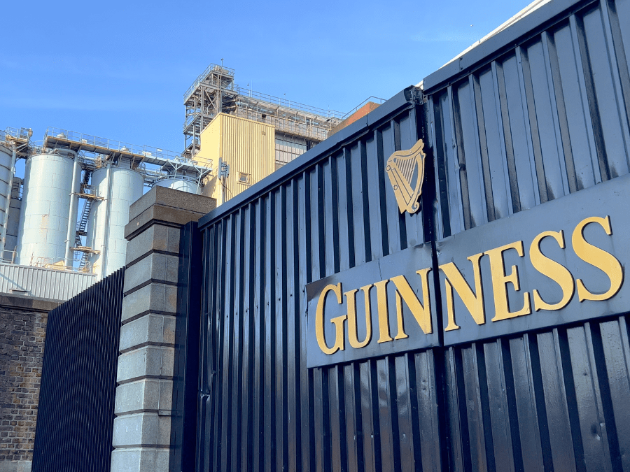 Guinness St James's Gate brewery in Dublin