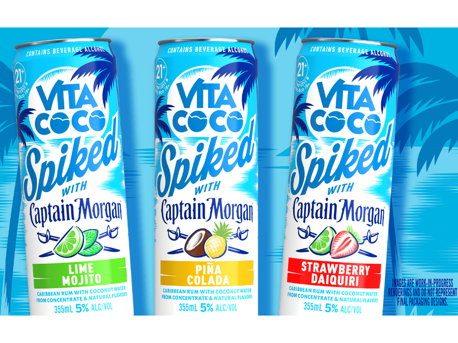 Vita Coco Spiked with Captain Morgan portfolio