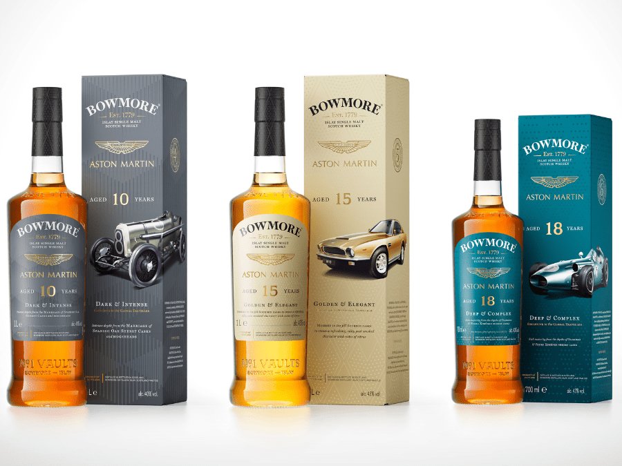 Bowmore Aston Martin range 2022