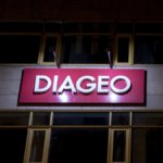 Diageo logo on office in Budapest