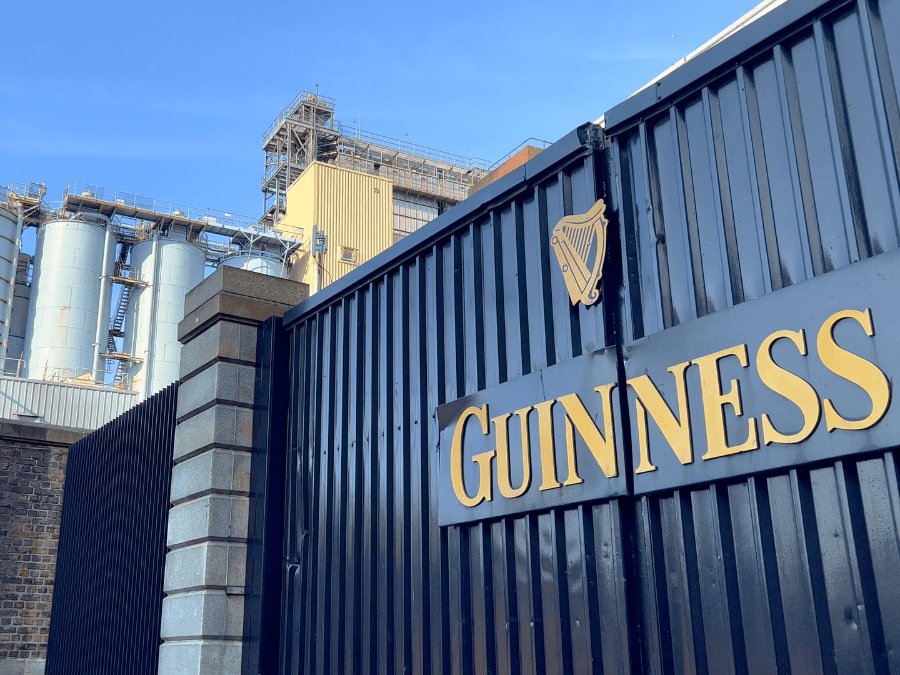 Guinness St James's Gate brewery in Dublin