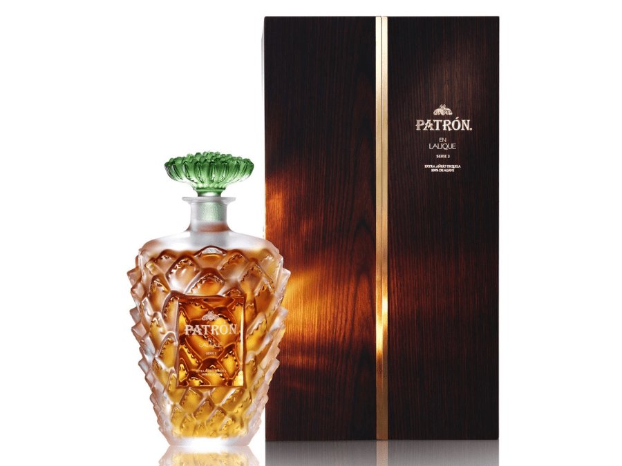 Patron en Lalique Serie 3 decanter and box