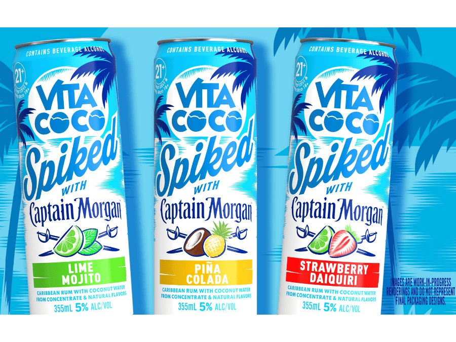 Vita Coco Spiked with Captain Morgan portfolio