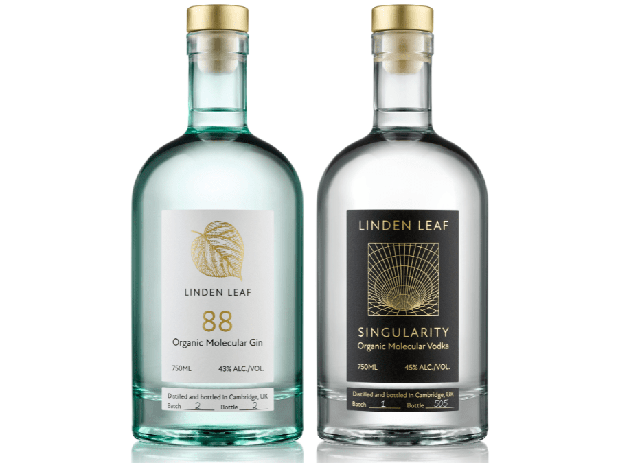 Linden Leaf 88 Organic Molecular Gin and Singularity Organic Molecular Vodka