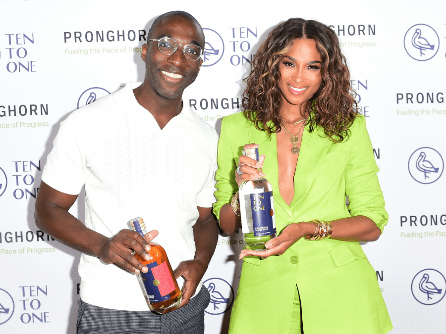 Ten To One Caribbean rum portfolio with founder Marc Farrell and co-owner Ciara
