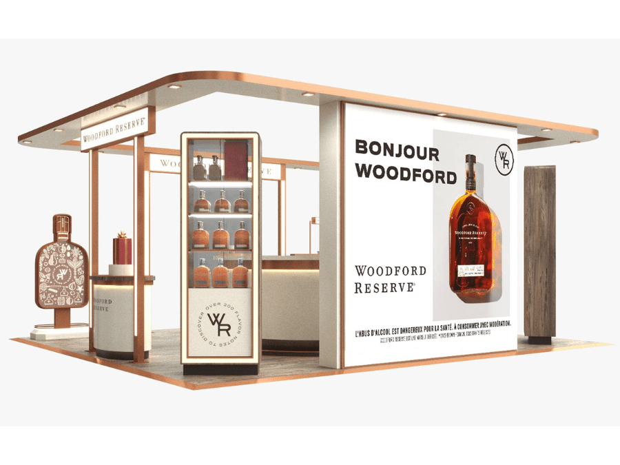 Woodford Reserve pop-up lounge