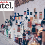 Bottles on a backbar