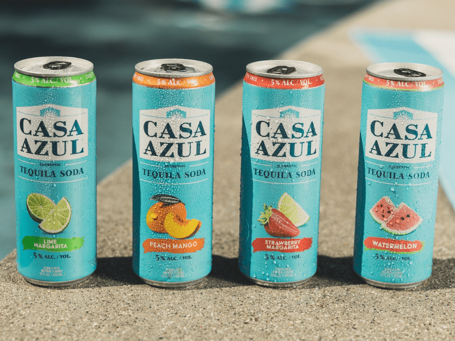 Casa Azul Tequila Soda RTD range