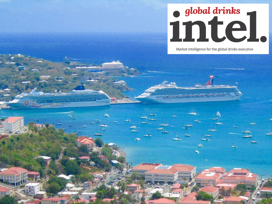 Cruise Liners docked in port