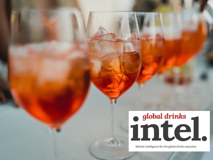 Spritz Serves on a Bar