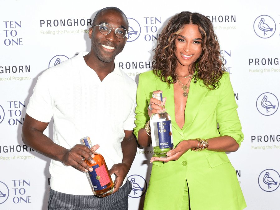 Ten To One Caribbean rum portfolio with founder Marc Farrell and co-owner Ciara