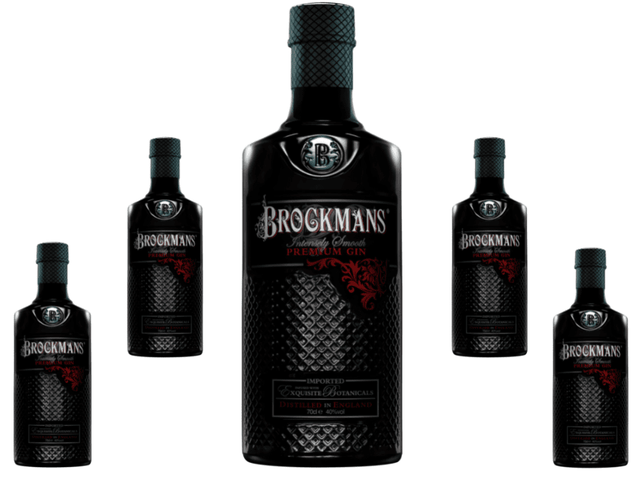Brockmans Gin bottles