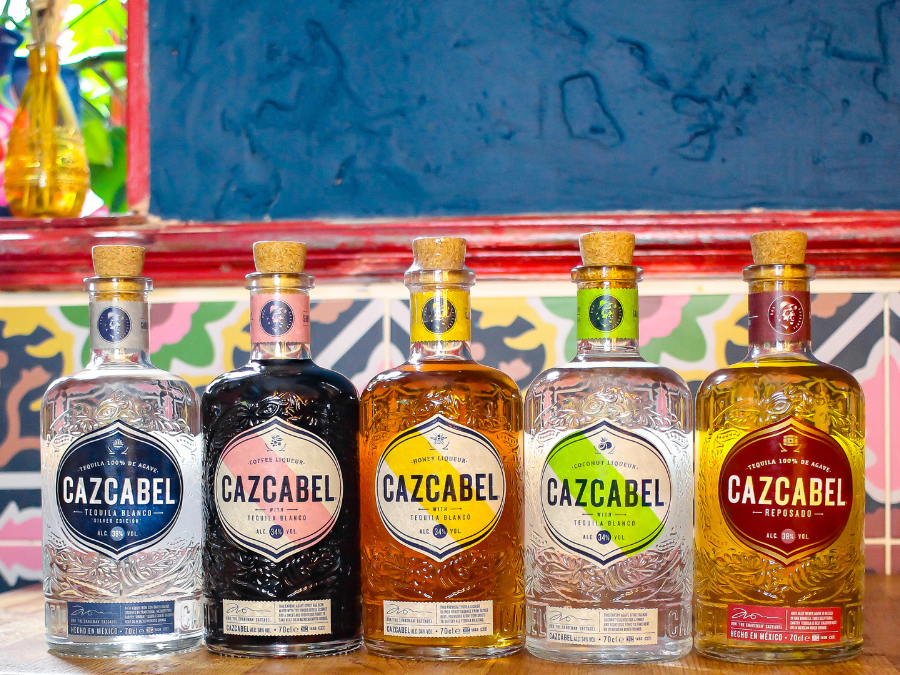 Cazcabel Tequila range