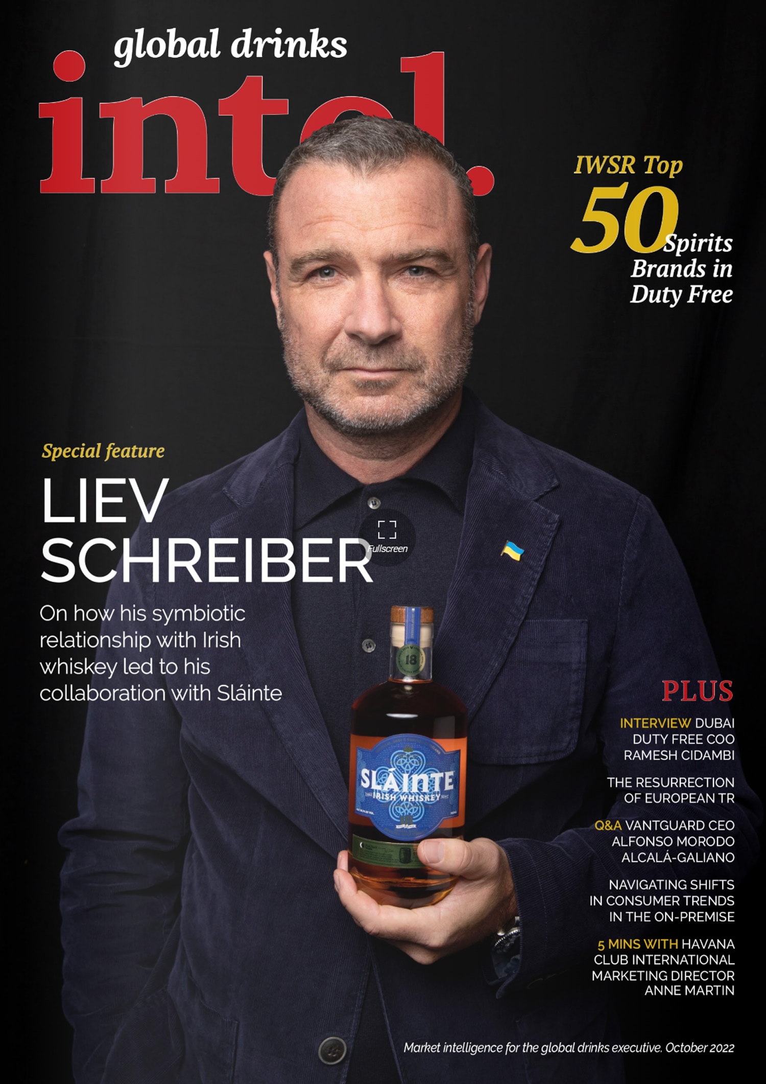 Global Drinks Intel magazine cover - Oct 22