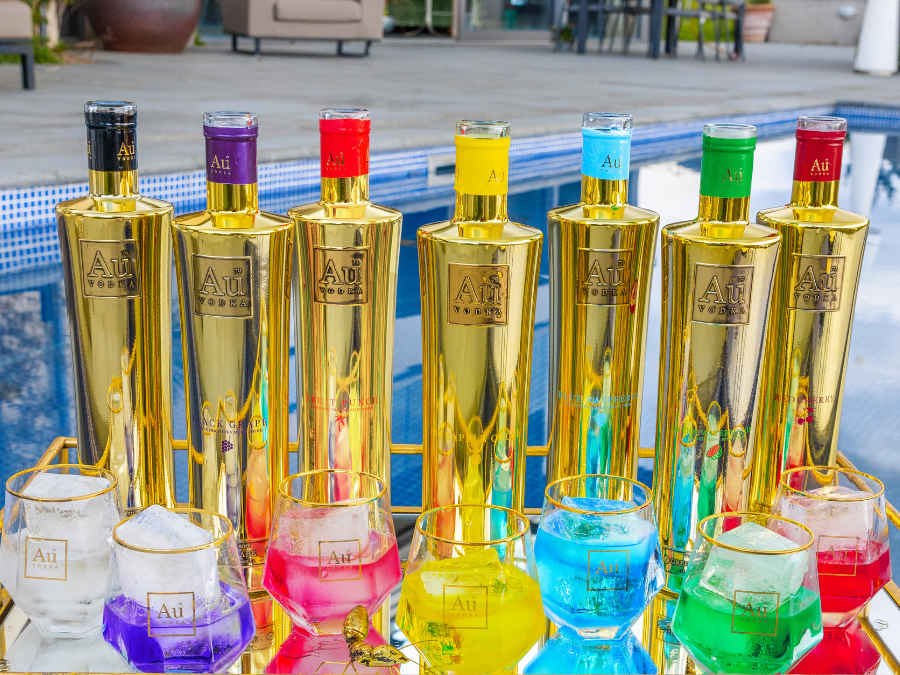 Au Vodka portfolio