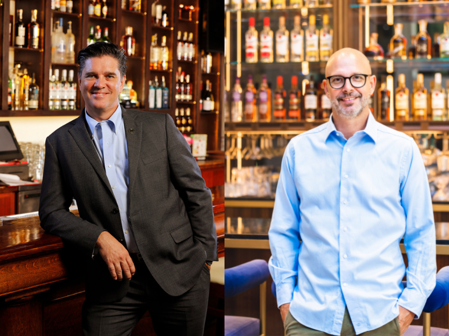 Bacardi's John Burke and Ned Duggan