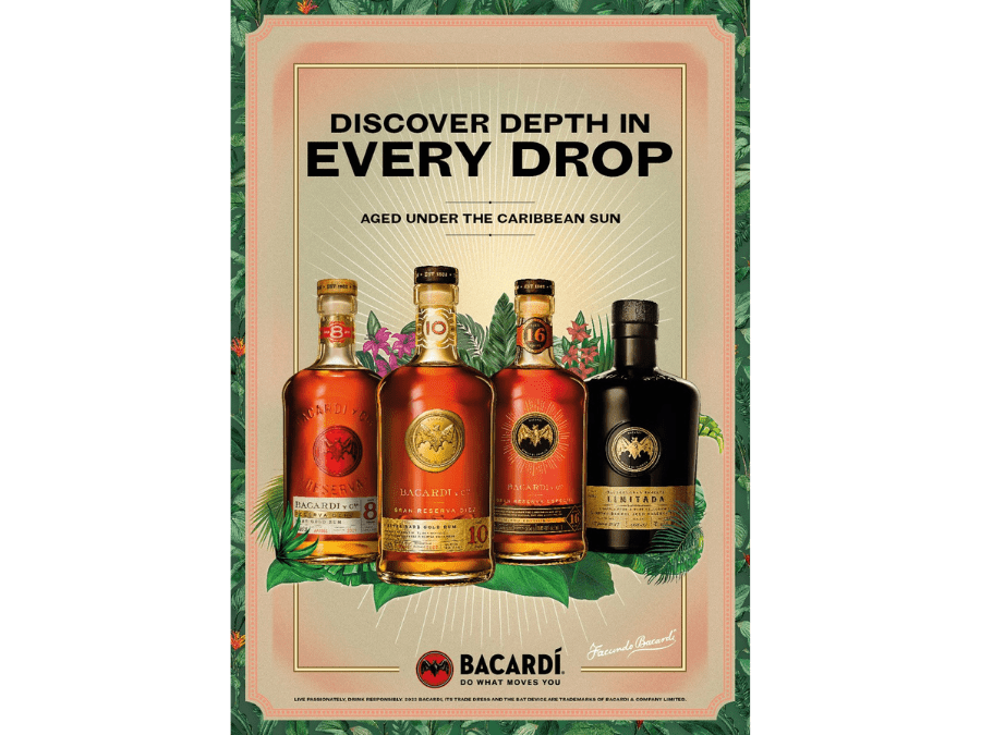 Bacardi GTR campaign poster