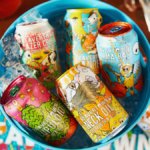 Beavertown Brewery portfolio, cans in a bucket