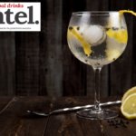 Gin serve on a bar