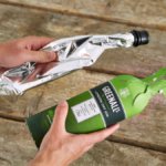 Greenall's Gin paper bottle