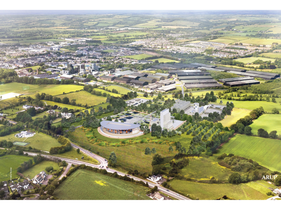 Midleton New Distillery from the air