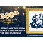 Samuel Adams 300th Birthday campaign poster