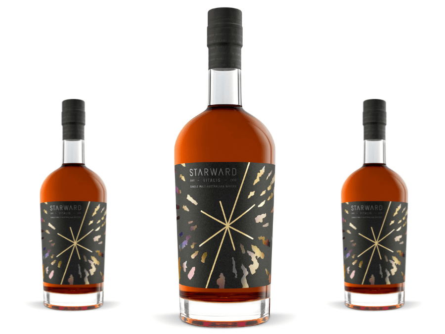 Starward whisky Vitalis bottle
